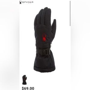 Brand new men’s Spyder Insulated gloves L/XL